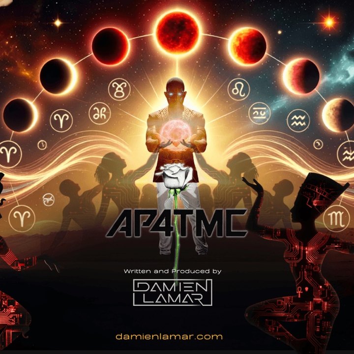 AP4TMC album key art — cosmic zodiac arc