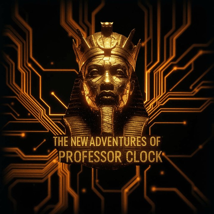 The Time Prophets — golden pharaoh illustration